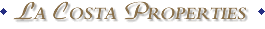 La Costa Real Estate and Homes