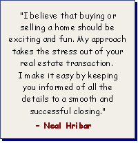 North San Diego County Real Estate sales with Neal Hribar